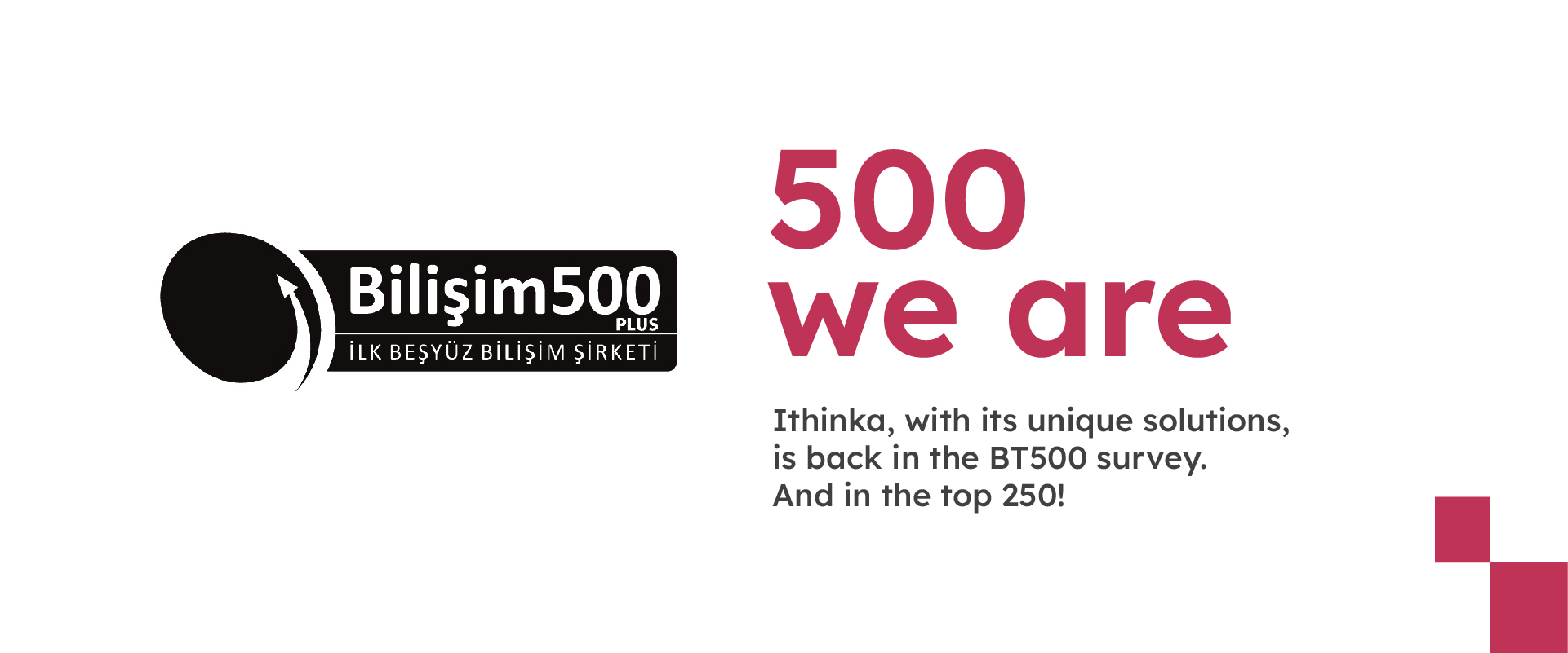 500 we are